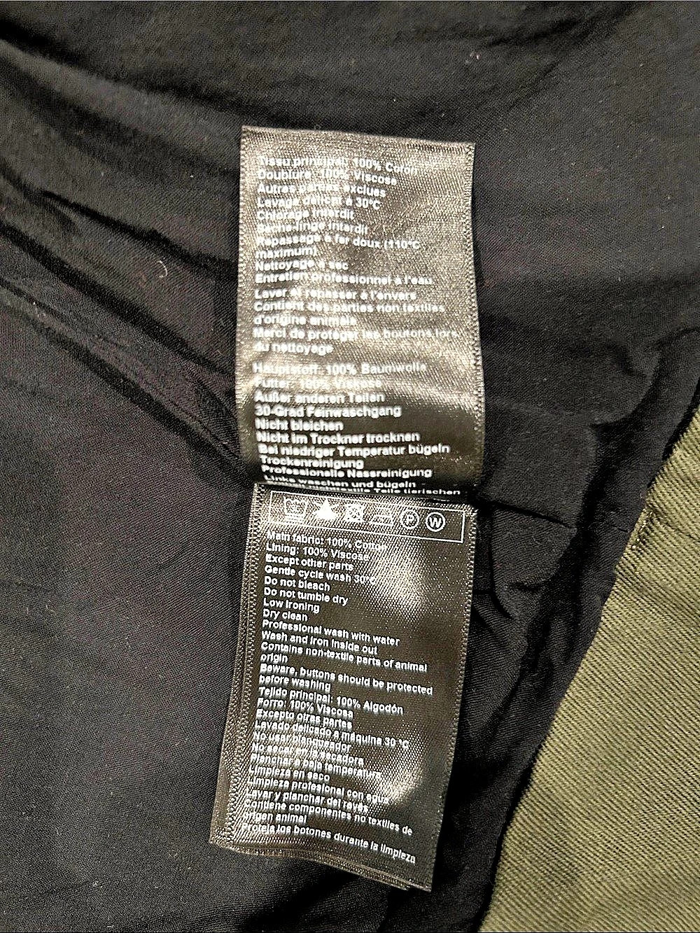 ba&sh Sz 1 Green Elia Jacket - Picture 14 of 15